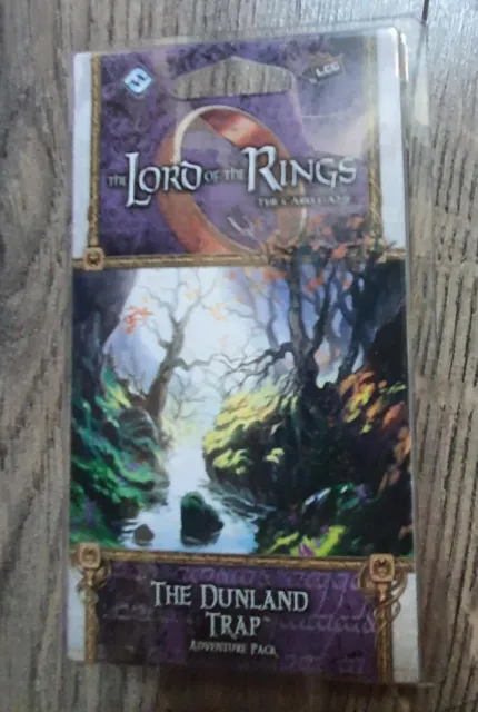 The Lord of The Rings LCG The Dunland Trap Adventure Pack Unplayed Open