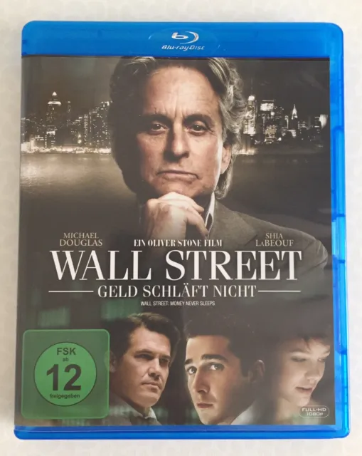 Blu-ray Film Wall Street 2 Geld schläft nicht, Michael Douglas, Shia LaBoeuf NEU