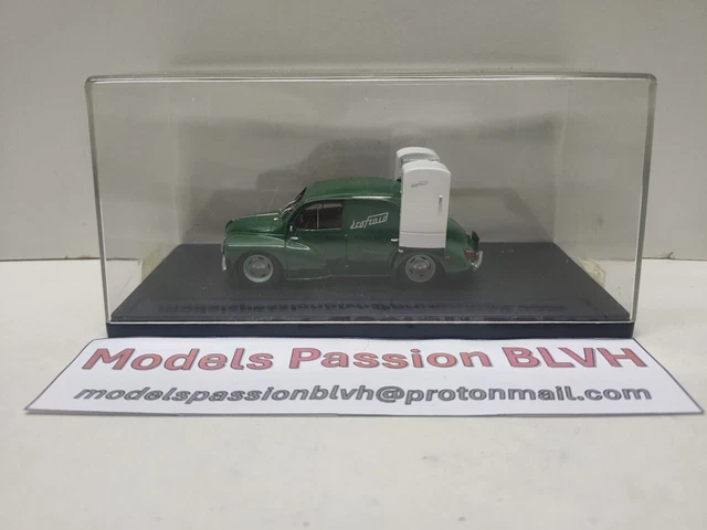 Renault - 4CV Commerciale - Modèle Presse - 1/43 - Autos Miniatures