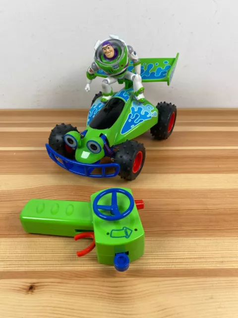 Disney Pixar Toy Story Remote Control RC Toy Car - Buzz Lightyear TESTED Buggy