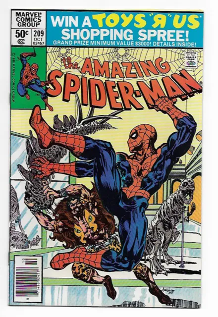 Amazing Spider-Man #209 9.2/9.4 1st app Calypso Kraven the Hunter movie