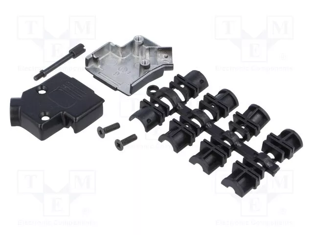 Carcasa: para D-sub-Steckverbinder D-Sub 9pin, D-Sub HD 15pin MHD45ZK9-BK-K D-Su