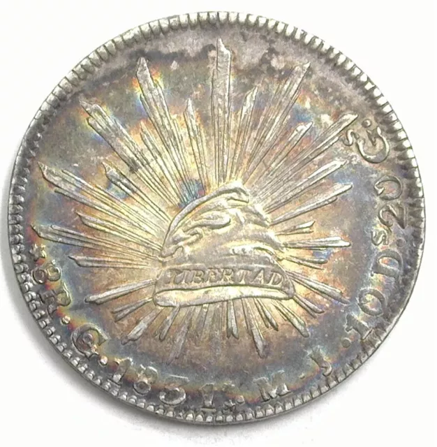 Mexico ~ 1831-Go Mj ~ Silver 8 Reales