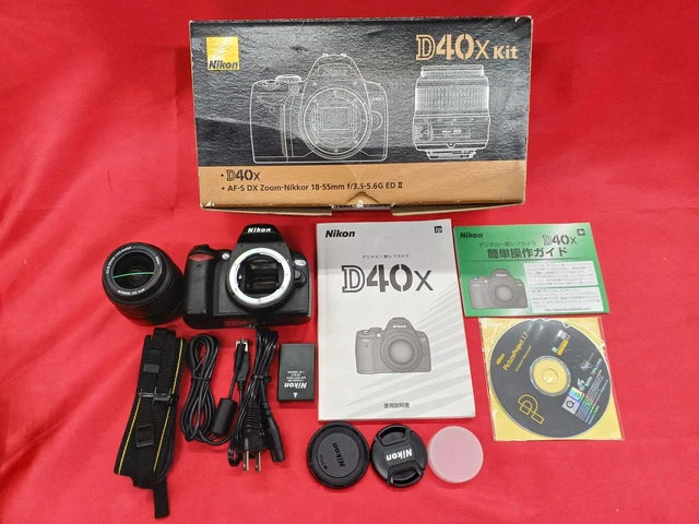 NIKON D40X AF-S NIKKOR 18-55MM Digital SLR Lens Kit $340.55