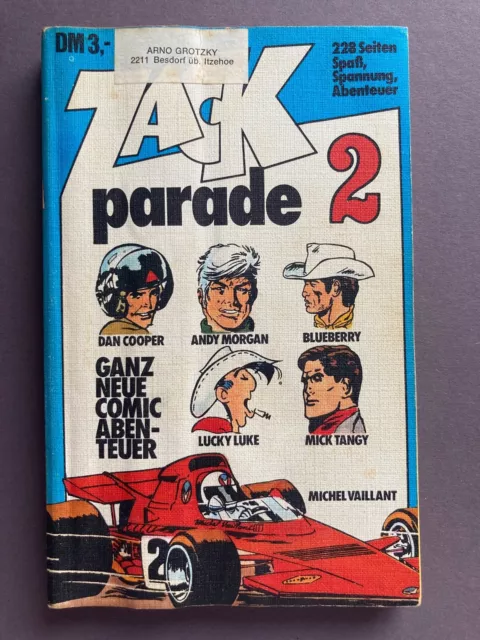 Zack Parade Nr. 2 Comic - Vaillant, Cooper... Taschenbuch Koralle Verlag 1973