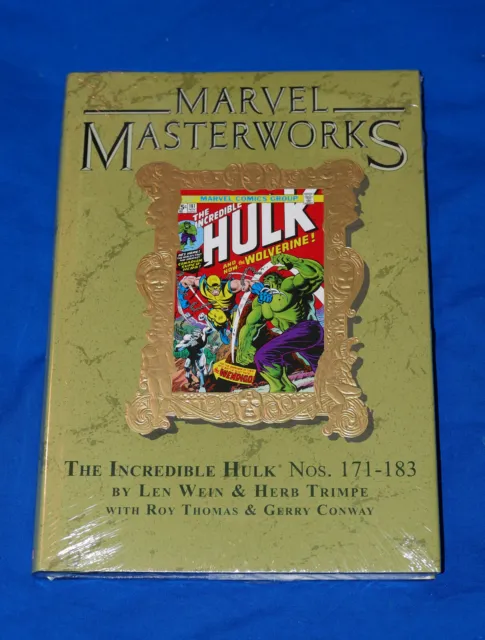 Marvel Masterworks Vol 235 Hulk V 10 HC Variant New Sealed R 171-183 180 181 182