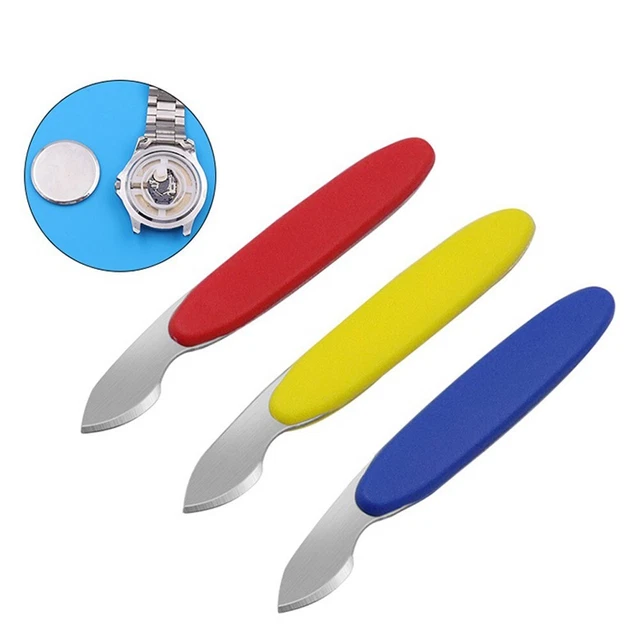 Reparación de la batería del reloj Reemplazo del reloj de la batería Batería azul rojo