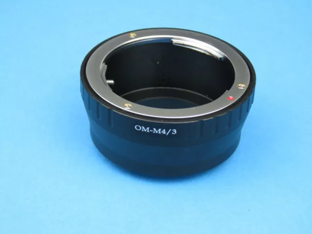 OM-M4/3 Adapter Ring For Olympus OM Lens to Micro Four Thirds 4/3 Mount camera