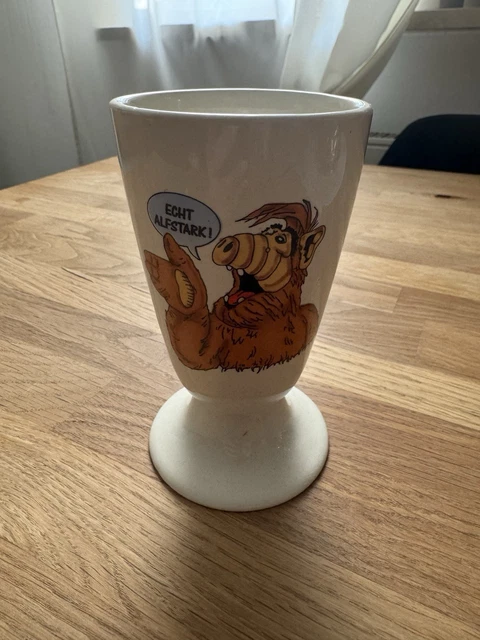 Tasse Mug ALF - Édition 1988 Alien Production, Occasion, Blanc, Thème Alien