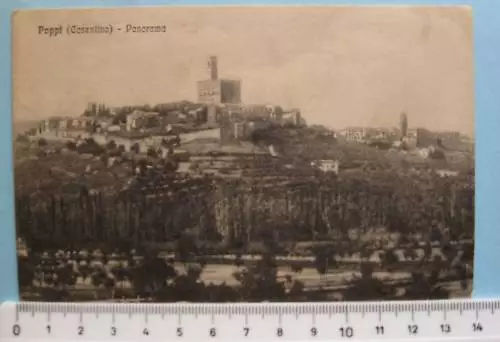 cartolina Toscana - Poppi panorama - Arezzo CC746