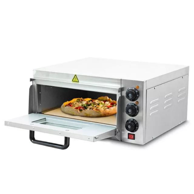 Pizzamaker Gastro Elektrischer Pizzaofen Pizzabackofen 2000W