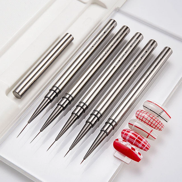 Nail Art Brushes Liner Detailer Striping Brush Gel Polish Manicure Nail Art D ^^