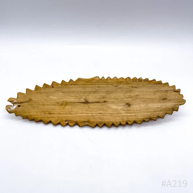 African Mask Wall Mask from Wood Hand-Carved Handmade 9x34cm 12