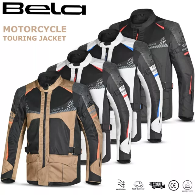 Bela - Chaqueta De Moto Chaqueta Impermeable Para Moto Para Todas Las Estaciones