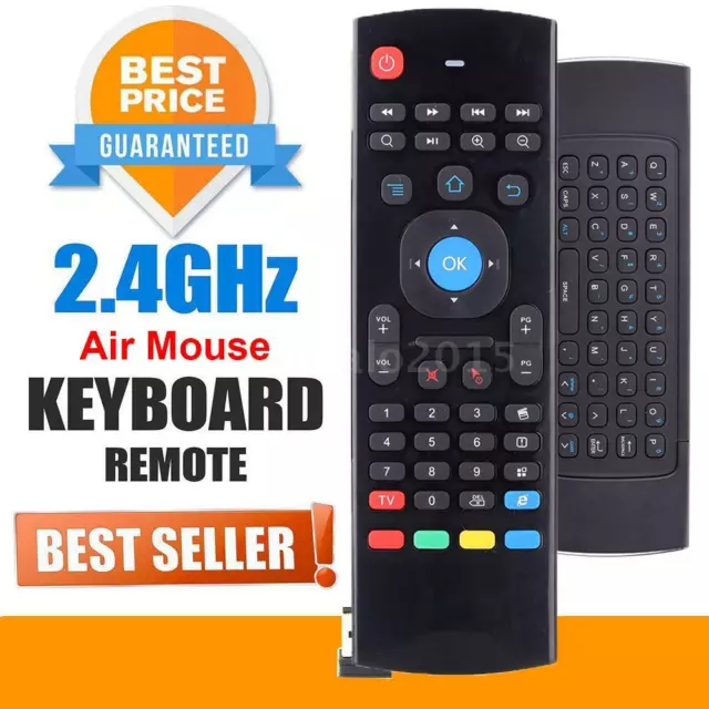 2.4G Universal Air Mouse Wireless Remote Keyboard For Smart TV / Android TV Box