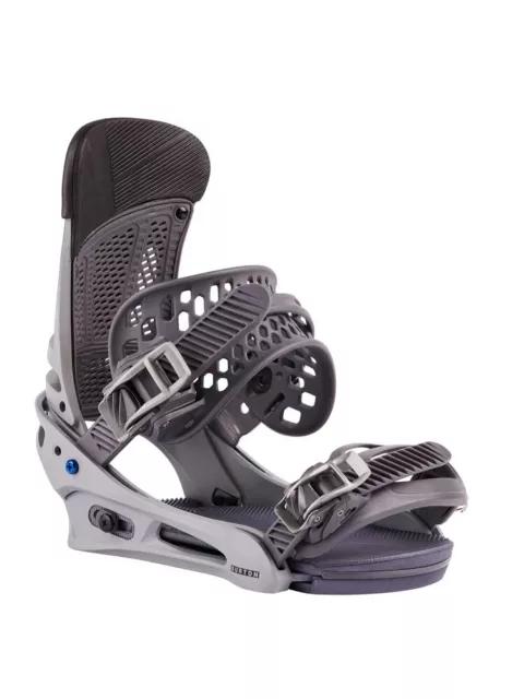 Burton Malavita Re:flex Snowboard Bindings - Gray Fade - 2023