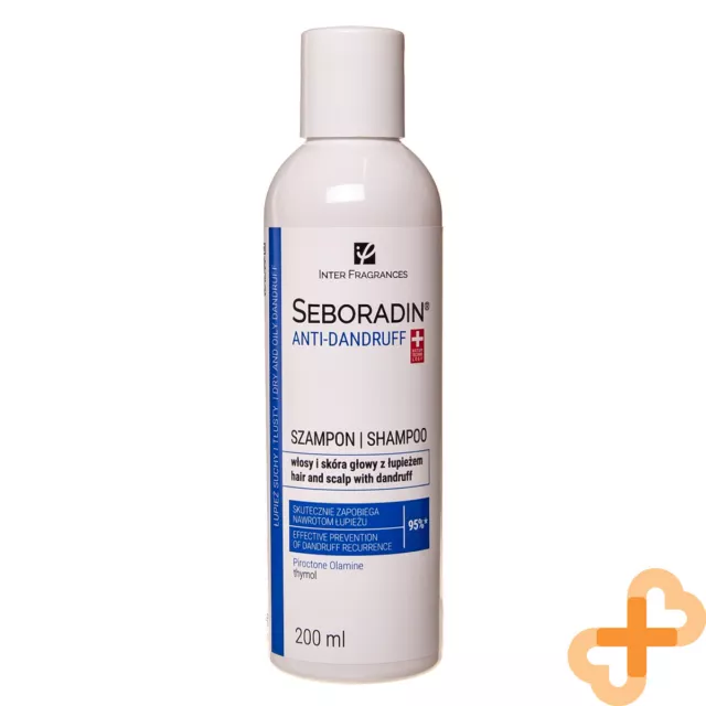 SEBORADIN Anti-Dandruff Shampoo Hair and Scalp Effective Prevention 200 ml