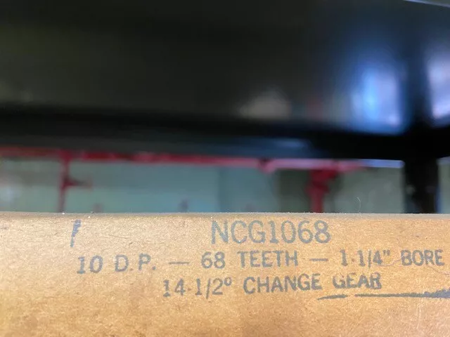 Browning NCG1068 Change Gear