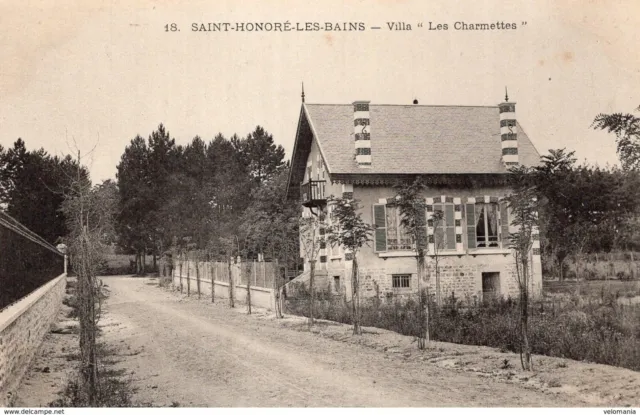 5898 cpa Saint Honoré les Bains - Villa " Les Charmettes "