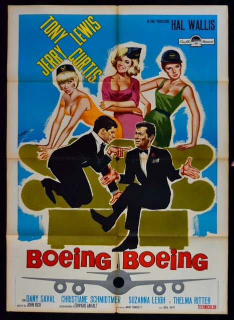 M228 Manifesto 2F Boeing Tony Curtis Jerry Lewis Thelma Ritter Dany Sava