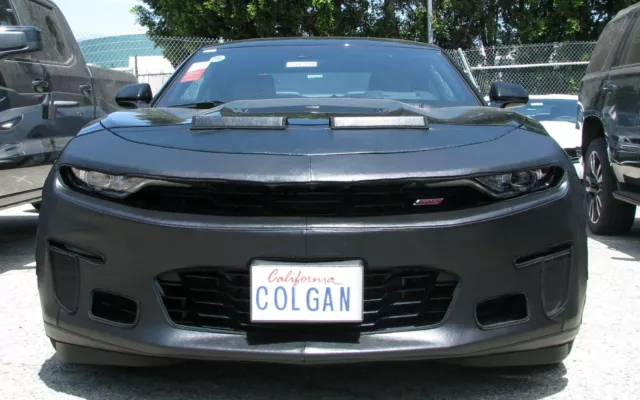 Colgan Front End Mask Bra 2pc.Fits Chevy Camaro SS & Conv.SS 2019-2023 W/Licen.