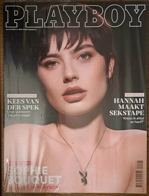 ORIGINAL PLAYBOY JANUAR 2025 aus den Niederlanden ungeöffnet, ungelesen