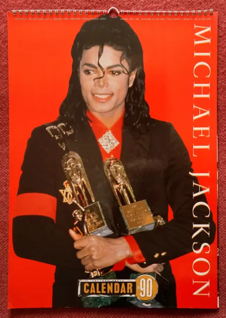 Michael Jackson - calendrier 1990