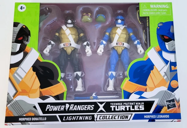 Power Rangers X Teenage Mutant Ninja Turtles Morphed Donatello & Leonardo Figure