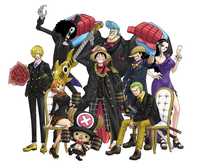 MONKEY D. LUFFY One Piece Characters Weatherproof Anime Sticker 6" Car