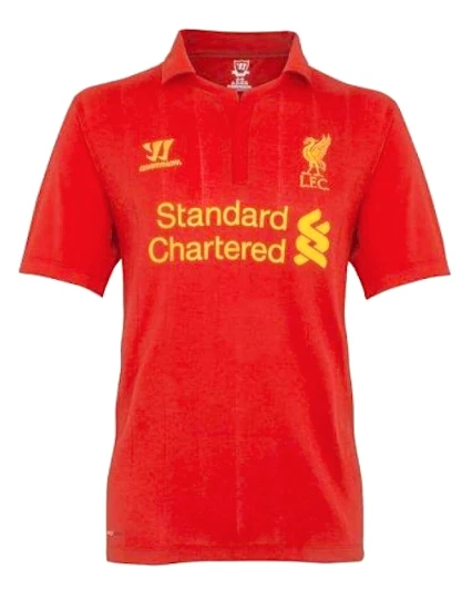 Warrior Herren Trikot Jersey Gr.M FC Liverpool WarTech 12/13 Rot 107993