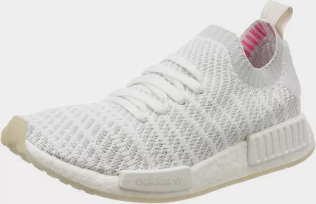 Nmd r1 stlt primeknit white mens hotsell