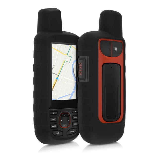 Étui en silicone pour navigateur GPS Garmin GPSMAP 66i kwmobile