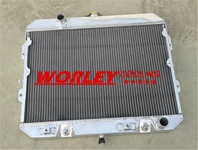 3Row Aluminum Radiator For Nissan Datsun 280ZX 2.8L L6 L28E 1981 1982 1983 AT MT