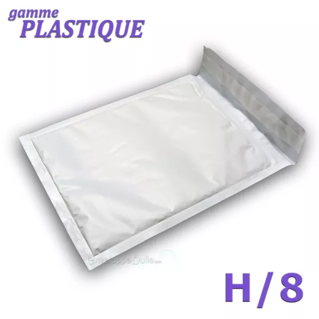 100 Enveloppes à bulles PLASTIQUE H/8 - 270x360mm