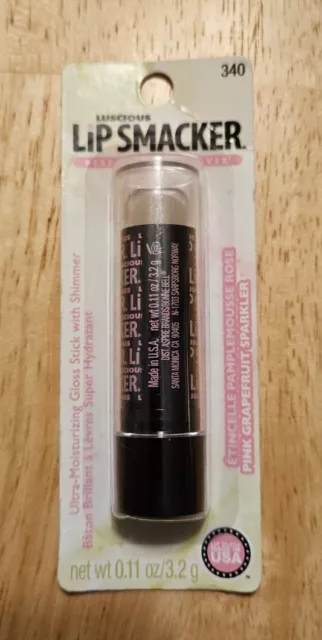 Luscious Ultra-Moisturizing 340 Pink Grapefruit Sparkler Lip Smacker