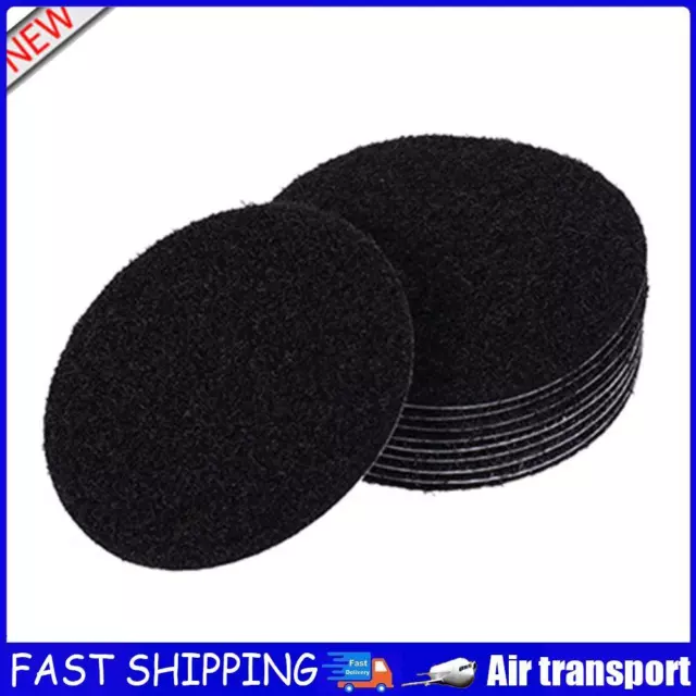 5pcs Fastener Adhesive Tape for Bed Sheet Sofa Carpet Anti Slip Pad (Black) AU