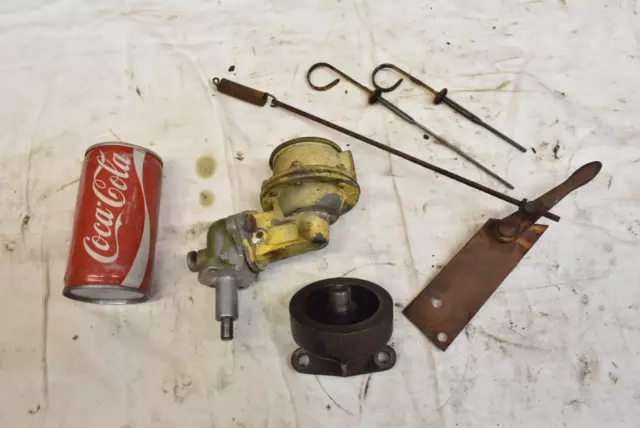 Vintage Wisconsin VG4D Engine Oil Dip Stick Fuel Pump Throttle +  VH4D ?