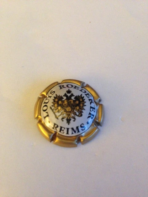 Capsule De Champagne Roederer Contour Or Avec 8 Encoches Rare