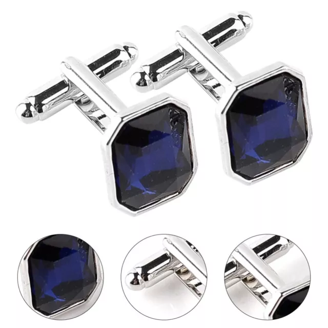 Fashion Diamond Cufflinks Clothing Alloy Creative Stud