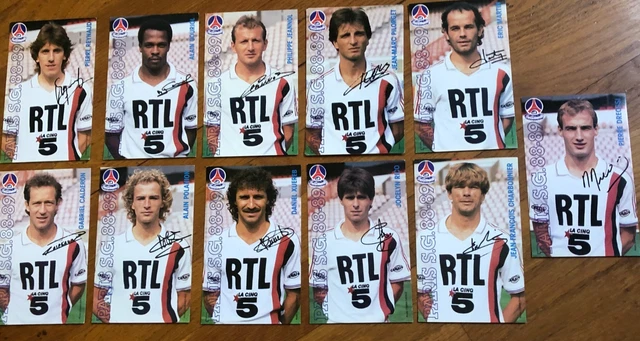 Carte Postale PSG Saison 1977-1978 - Joueur Yvon (état Neuf, Collection)
