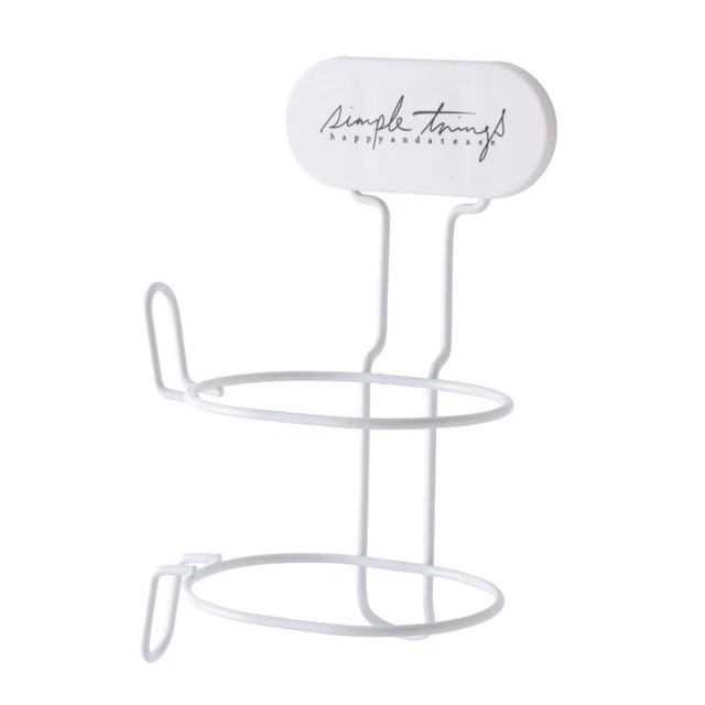 Home Storage Organizer Hair Dryer Stand Wall Mount Care Bracket Holder