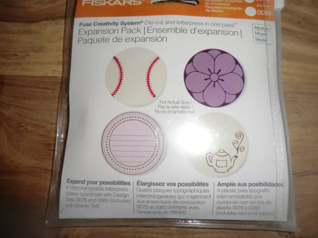 Fiskars Fuse Creativity System Design Erweiterungsset 0078+0080 Medium Kreis