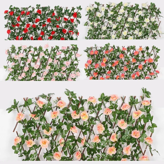 Heritage Hill Schermo Per Recinzione Privacy Con Edera Artificiale - Espandibile 299,7 X 100,1 Cm Per Balconi E Giardini
