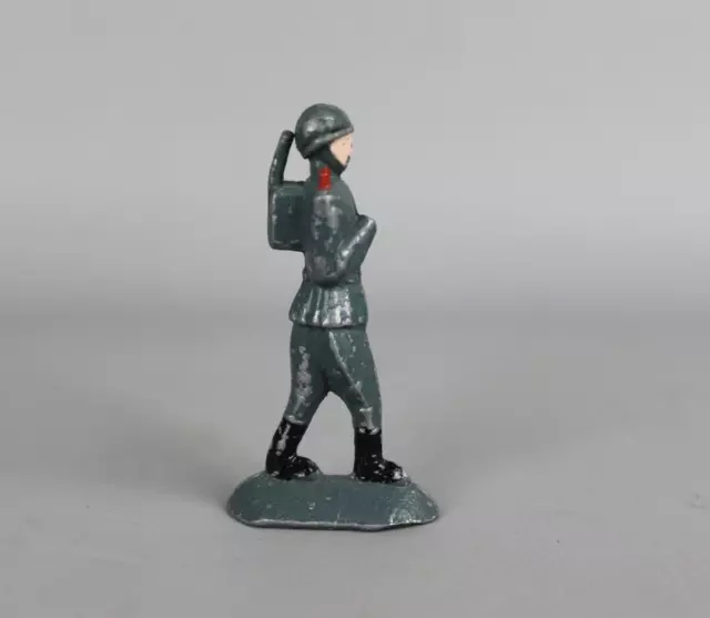 Vintage Soviet Tin toy soldier Original Military Army USSR ACTION FIGURE