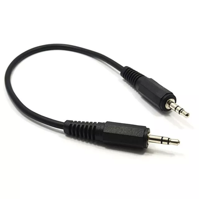 TheFlyingWhopper®️ 50cm Short 3.5mm to 3.5mm Aux Jack Stereo Audio Cable Lead