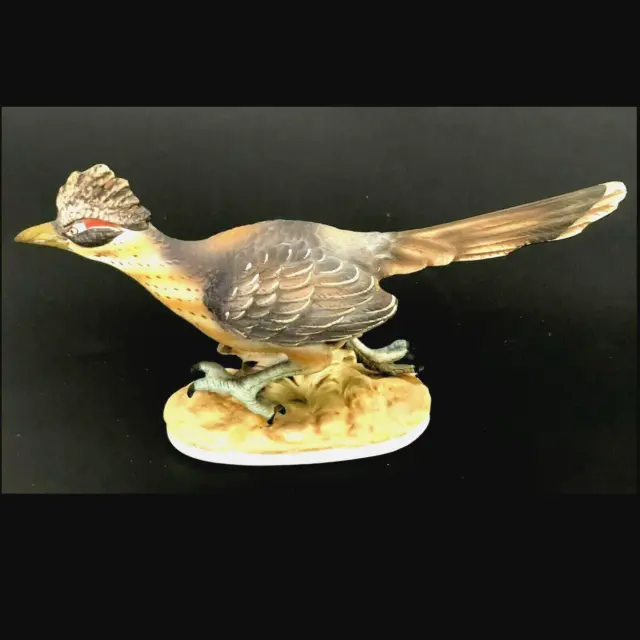 Roadrunner Road Runner Bird Figurine Ceramic Lefton China Japan Painted KW3209
