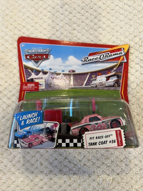 Disney Pixar Cars Race-O-Rama Pit Race-Off Tank Coat #36 Diecast Mattel