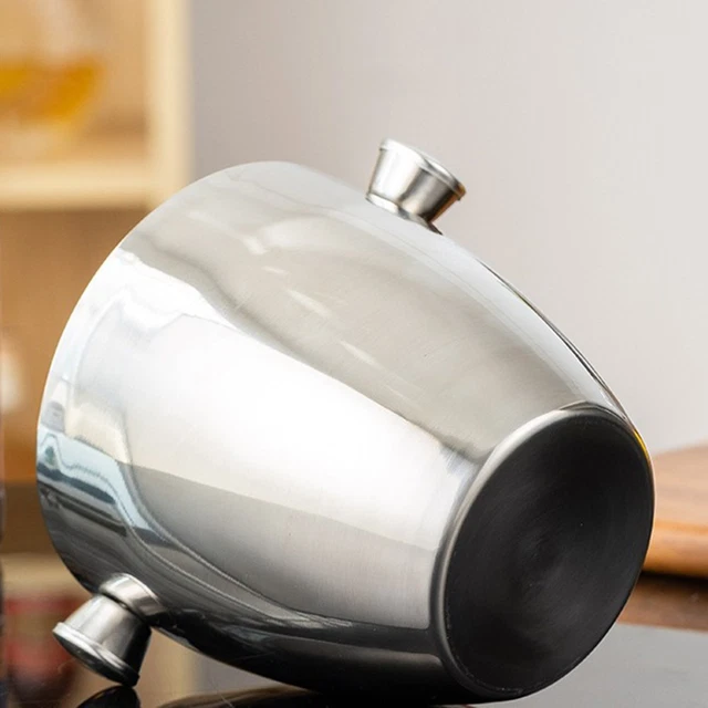 Preier Housewares 0508908 Seau à Chapagne En Acier Inoxydable Effet