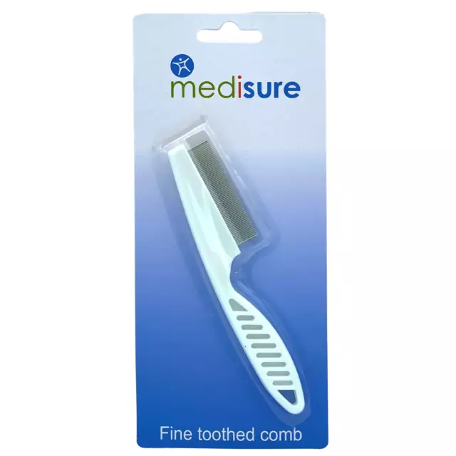 Extra Fine Hair Comb With Handle Lice/Nit/Egg/Flea Remover For Adults/Kids/Pets