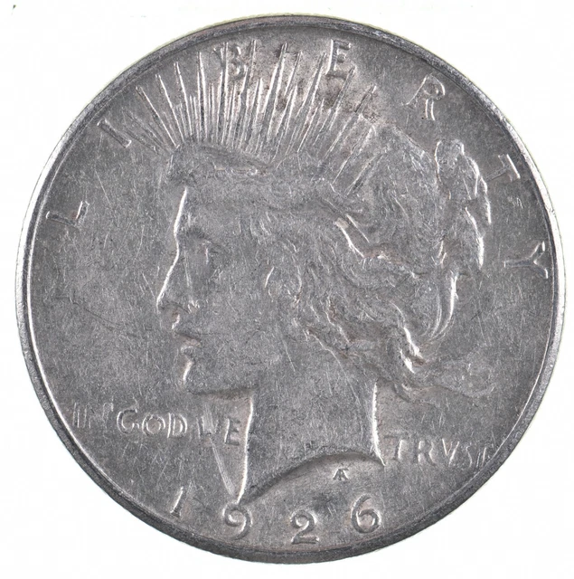 Choice AU/UNC - 1926-S Peace Silver Dollar -Better Date! *228